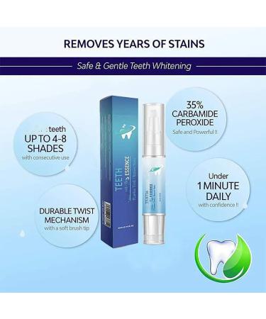 Teeth Whitening Pen Set Fast & Effective Whitening Gel for Sensitive Teeth | 3 PCs to Remove Stains & Reduce Yellowing - Buy Online on SooperMarket.com