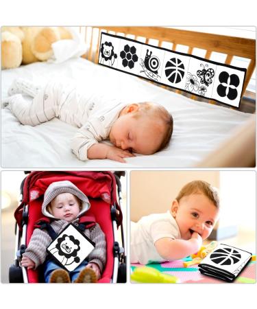 Shop Black & White Fabric Baby Books | Soft Contrast Learning Toys for 0+ Months - Buy Online on SooperMarket.com