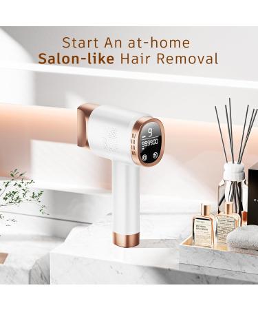 Aopvui IPL Laser Hair Removal Device for Women & Men - At-Home Whole Body Hair Remover | International Shipping Available - Buy Online on SooperMarket.com