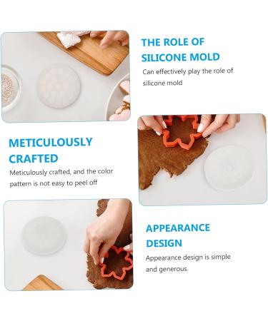 Alipis 4 Pcs DIY Silicone Mold Candle Molds Silicone Molds Mini Cakes Soap DIY Baking Mold Cake Mold Fudge 8X8X1.5CMx2pcs Whitex2pcs - Buy Online on SooperMarket.com