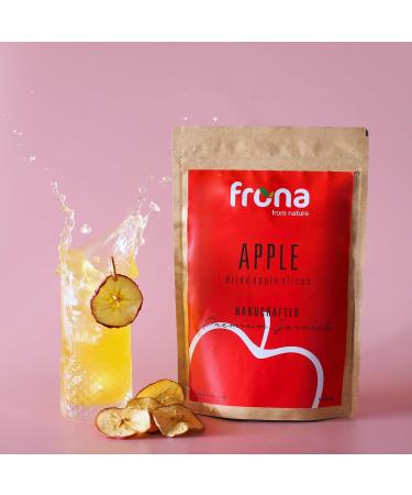 Frona Dried Fruit Cocktail Garnish Slices I Dehydrated Fruit - 100g Pouch (Apple) - Buy Online on SooperMarket.com