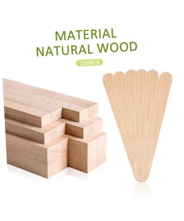 Magiclulu Wax Bars - 400 PCS Hair Removal Wax Paper & Pencil Wax Stick for Soft Wax Wooden Wax Body - International Shipping Available - Buy Online on SooperMarket.com