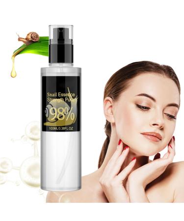 Tongyend Snail Mucin Serum Snail Mucin 98% Power Repairing Essence Hydrating Snail Mucin Moisturiser Repairing Serum for Face With Snail Secretion Filtrate Dull Skin Repairing Hyaluronic Acid Essence