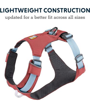 Ruffwear Hi & Light Dog Harness - No Pull Fully Adjustable Lightweight for Small to XL Dogs - Salmon Pink (XS 43-56cm) - Buy Online on SooperMarket.com