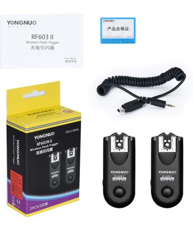 YONGNUO RF-603II N3 Wireless Shutter Release & Flash Trigger for Nikon DSLR - Buy Online on SooperMarket.com