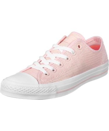 Buy Converse Leather Chucks CT AS OX 151251C Black - Stylish Pink Vapor Glow Sneakers | International Shipping - Buy Online on SooperMarket.com