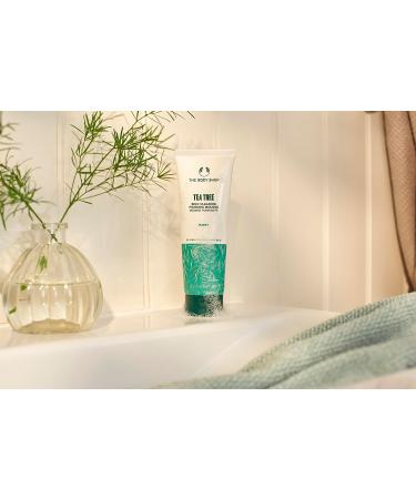 The Body Shop Tea Tree Foaming Cleanser - Purifying Face Wash for Oily, Blemished Skin (5 oz) | Vegan Friendly - Buy Online on SooperMarket.com