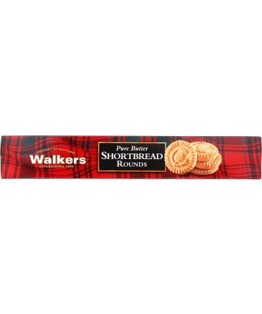 Walkers Pure Butter Shortbread Rounds 5.3 oz - Premium Scottish Biscuits - Buy Online on SooperMarket.com