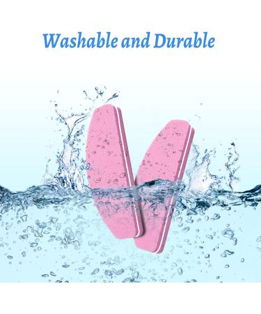 Nail Buffer Blocks - 20 PCS 100/180 Grit Sponge Nail Buffer for Natural Gel Acrylic Nails - Manicure Tools in Pink - Buy Online on SooperMarket.com