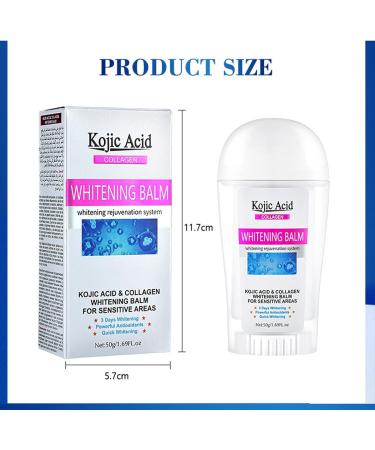 Kojic Acid Skin Whitening Cream for Body Underarm Cream Lightening Cream for Intimate Areas and Bleaching for Body Underarms Armpit Knees Legs and Inner Thigh Cream Anal Lightening Cream - Buy Online on SooperMarket.com