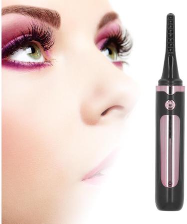 USB Rechargeable Heated Eyelash Curler Gentle and Effective Curling 4 Temperature Levels Portable with Safety Auto Power Off Compatible with Various Charging Devices - Buy Online on SooperMarket.com