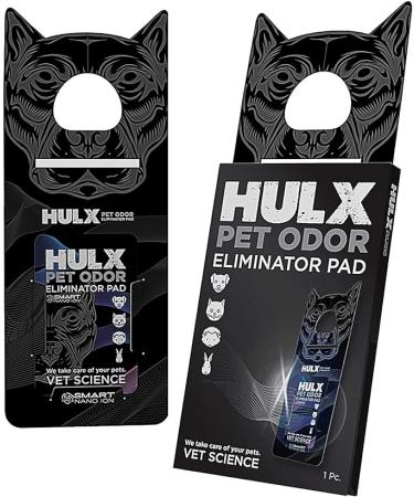 Pet Odor Eliminator and Self Cleaning Pad Dogs Cats Urine Smell Remover Pet Deodorizer, Urine Stink Eliminator Pets All Animal Odor Absorber Nature Fresh Odor Eliminator (Black)