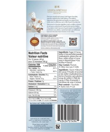 Lindt Vegan Original Chocolate Bar 100 Grams Chocolate Full Size - Buy Online on SooperMarket.com