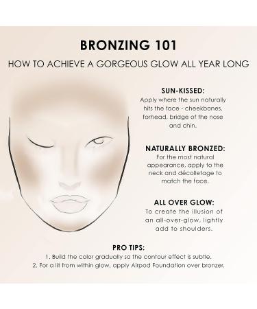 Temptu S/B Shimmer Airbrush Bronzer 1 Fl Oz - Long-Lasting Silicone-Based Formula for Radiant Glow | Contour and Bronze with Soft Golden Shimmer - Pack of 1 - Buy Online on SooperMarket.com