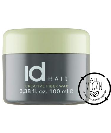 ID Hair - Creative Fiber Wax - Fiber Wax - strong and flexible hold - Matt finish - Suitable for short to medium -length hair - 100 ml (1 -pack) 100 ml (1 Pack) Creative