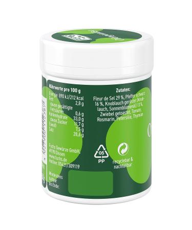 Fuchs Gourmet Spice Selection Mediterran - Vegan Oven Vegetable Spice Mixture with Selected Herbs 50g - Refillable Seasoning for Bread & Veggies - Buy Online on SooperMarket.com