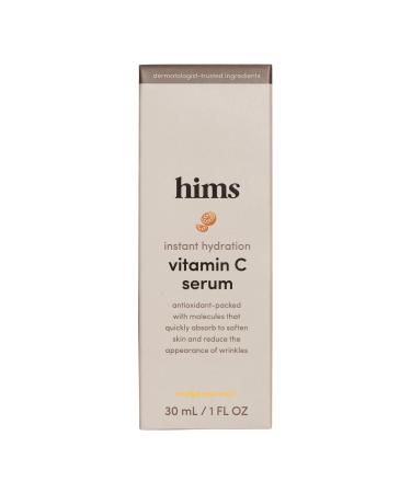 hims vitamin c serum for men - Brighten Skin Tone Balance Complexion - Vitamin C Highly Concentrated Lightweight Citrus Scent - Vegan Cruelty-Free No Parabens - (1oz)