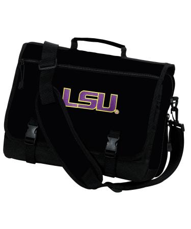 LSU Laptop Bag LSU Tigers Computer Bag or Messenger Bag