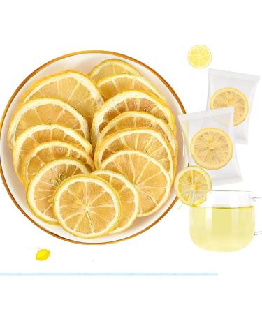 candied lemon slices5.3zo(About 45 pieces) cocktail garnishes for drinks dried lime slices Dehydrated Orange Slices freeze dried lemon Each piece is individually packaged