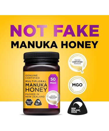 Manuka Gold 50 MGO Manuka Honey 500 g Single - Buy Online on SooperMarket.com