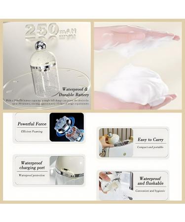 Electric Foam Maker for Face Wash Facial Cleanser Electric Foam Maker Cleanser Foam Maker for Facial Cleansing Electric Facial Cleansing Foam Maker Foaming Facial Cleanser (Black) - Buy Online on SooperMarket.com