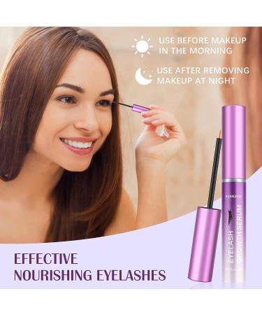 PERMANIA Advanced Eyelash Enhancer Serum - Natural, Cruelty-Free Lash Nutrient Solution | Hydrates, Conditions, and Promotes Longer, Thicker, Healthier Eyelashes (3ML) - Buy Online on SooperMarket.com
