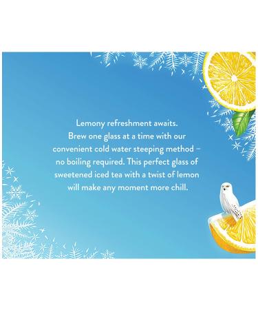 Celestial Seasonings Cold Brew Iced Tea with Lemon - Sweetened Tea Bags (18 Count, 1.3 oz) - Buy Online on SooperMarket.com