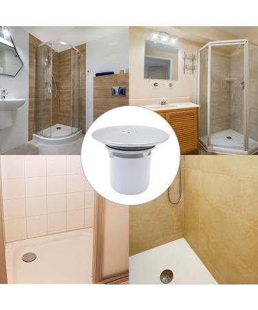 Plastic Shower Plughole Cover Shower Trap Cover Replacement Waste Drain Cap Tube Plug Anti-Odor Hole Cover Shower Drain Cover Bathroom Shower Waste Trap Cover - Buy Online on SooperMarket.com