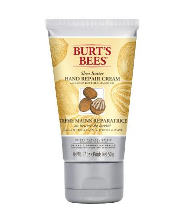 Burt's Bees Repair Hand Cream For Dry Hands With Shea Butter Fast Absorbing Moisturiser Cocoa Butter 50 g Pack of 1