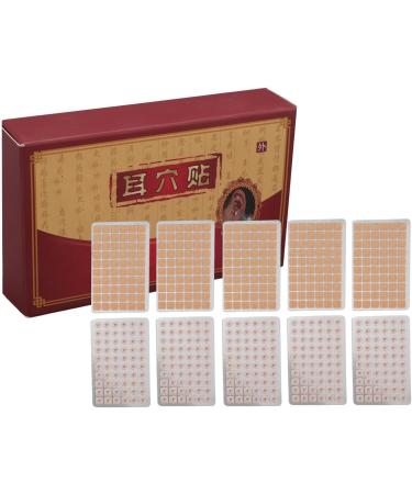 600 Counts Acupuncture Magnet Ear Pellets - Activate Blood Flow Accelerate Healing Non-Invasive Ear Massage Patches - Buy Online on SooperMarket.com