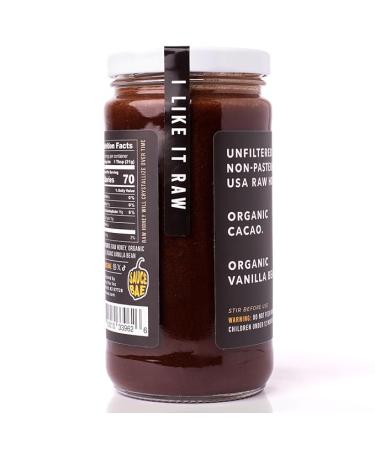 Sauce Bae Cacao Raw Honey with Vanilla Bean - Organic Unpasteurized Unfiltered  Superfood Chocolate - 1 lb - Buy Online on SooperMarket.com