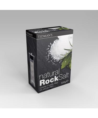 Tidmans Natural Rock Salt 500g - Premium Quality Salt for Cooking - 500g Pack of 1 - Buy Online on SooperMarket.com