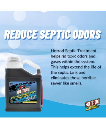 Hotrod Emergency Septic Treatment - Reduce Solids & Extend Drainfield Life | International Shipping - Buy Online on SooperMarket.com