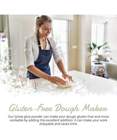200g CMC Powder for Fondant - Tylose & Gum Tragacanth for Cake Decoration - Gluten-Free Dough Enhancer & Edible Glue - Cake Icing Sugarpaste & Frosting - Pack of 1 - Buy Online on SooperMarket.com