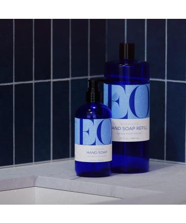 French Lavender Organic Plant-Based Hand Soap Refill 32oz (Pack of 2) - Gentle Cleanser with Pure Essential Oils - Buy Online on SooperMarket.com
