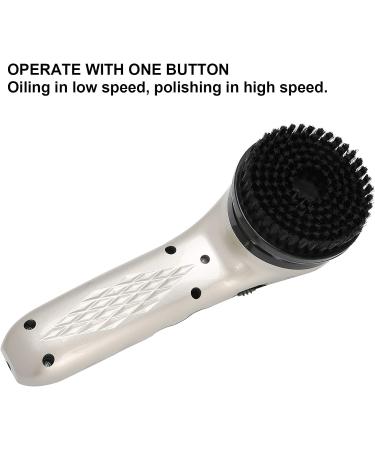 Electric Shoe Polisher Portable Leather Care Kit Electric Shoe Shine Kit Leather Shoe Shine Kit for Shoe Clean and Polish Rechargeable Shoe Cleaning Leather Care(Champagne) - Buy Online on SooperMarket.com