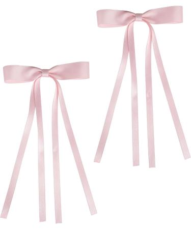 Brushworks Satin Hair Bow Duo Pink - Buy Online on SooperMarket.com