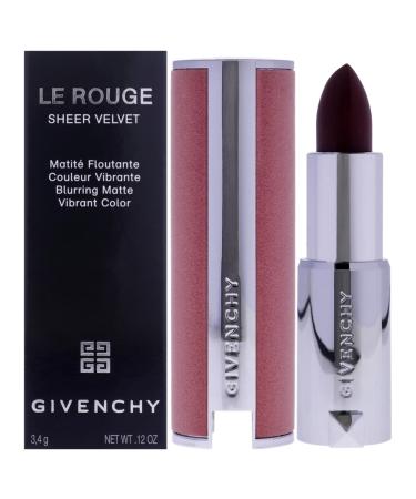 Givenchy Le Rouge Sheer Velvet Matte Lipstick - N39 Rouge Grenat for Women - 0.11 oz Lipstick