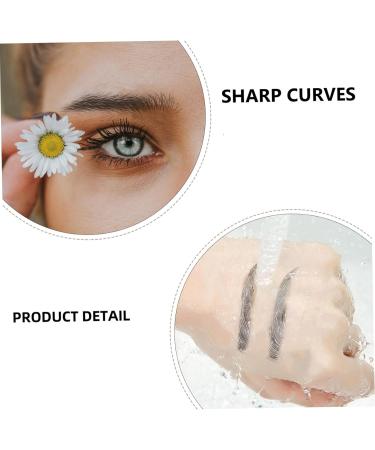 Hemoton 18 Sheets Imitation Eco Eyebrow Sticker Imitation Eyebrow Fake Eyebrow 4d Transfer Stickers - Buy Online on SooperMarket.com