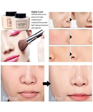 Ksndurn Nude Setting Powder - Loose Face Setting Powder for Makeup Baking - Buy Online on SooperMarket.com