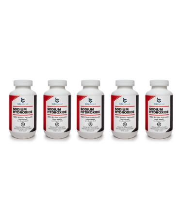 Sodium Hydroxide - Pure - Food Grade (Caustic Soda Lye) (10 Pounds)