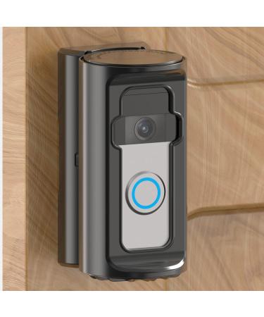 ZHANDEYUA Anti-Theft Video Doorbell Mount - Black