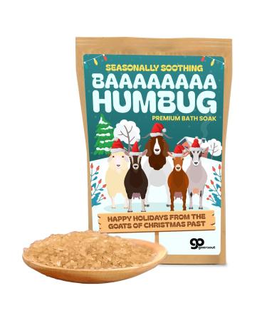 Goats of Christmas Past Bath Soak Premium Sea Salt Teen Christmas Gag Gift for Boys and Girls Funny Stocking Stuffers for Animal Lovers Goat Farmers