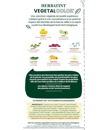 Herbatint Vegetal Color Bio 100g - Honey Blonde Power - Buy Online on SooperMarket.com
