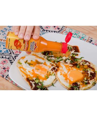 Mexico Lindo Red Habanero Hot Sauce - 78,200 Scoville - 5 Fl Oz Bottles (Pack of 2) - Buy Online on SooperMarket.com