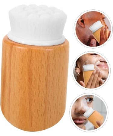 FOYTOKI Beech Wood Facial Cleansing Brush Exfoliating Scrubber Facial Exfoliator Brush Face Scrubbers Face Scrubber Exfoliator Facial Scrubber for Face Exfoliate for Face Scrubber - Buy Online on SooperMarket.com
