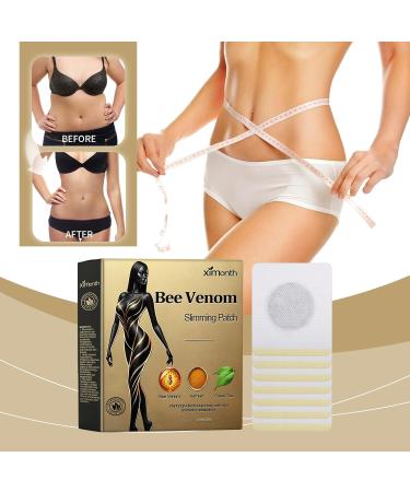 Todahof Bee Venom Slimming Plasters Bee Venom Plasters for Weight Loss Bee Venom Plaster Bee Venom Lymphatic Drainage Slimming Plaster Detox Plaster (5 Boxes) - Buy Online on SooperMarket.com