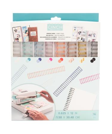 We R Memory Keepers Cinch Wires- 16 Piece Value Pack