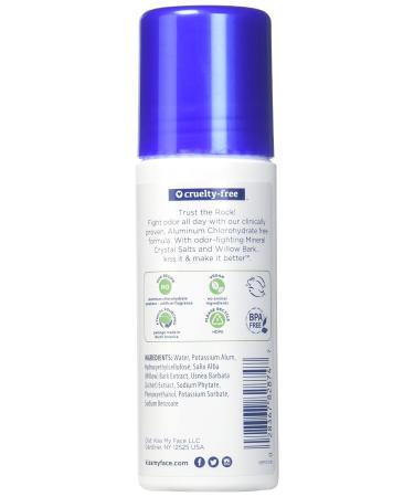 Kiss My Face Natural Liquid Rock Deodorant Fragrance-Free 3 oz (Pack of 3) - Set of 3 | Long-Lasting Odor Protection | Aluminum-Free Formula - Buy Online on SooperMarket.com