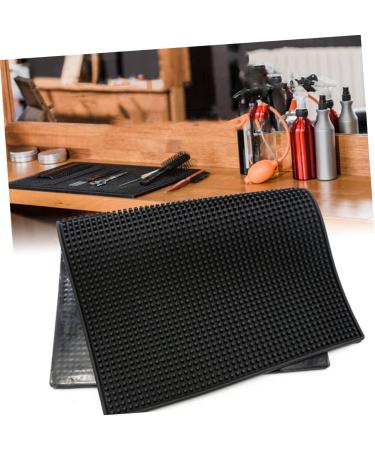 NOLITOY Hairdressing Mat - Anti-Skid Barber Tools Organizer for Stylists & Hairdressers | Premium PU Soft Rubber Pad - Buy Online on SooperMarket.com